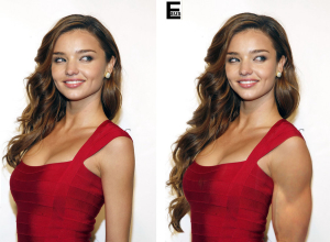 Miranda Kerr with muscles Miranda Kerr with muscles